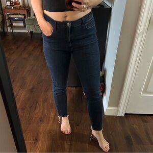 Joe's Jeans Indigo Mid Rise Skinny Jean